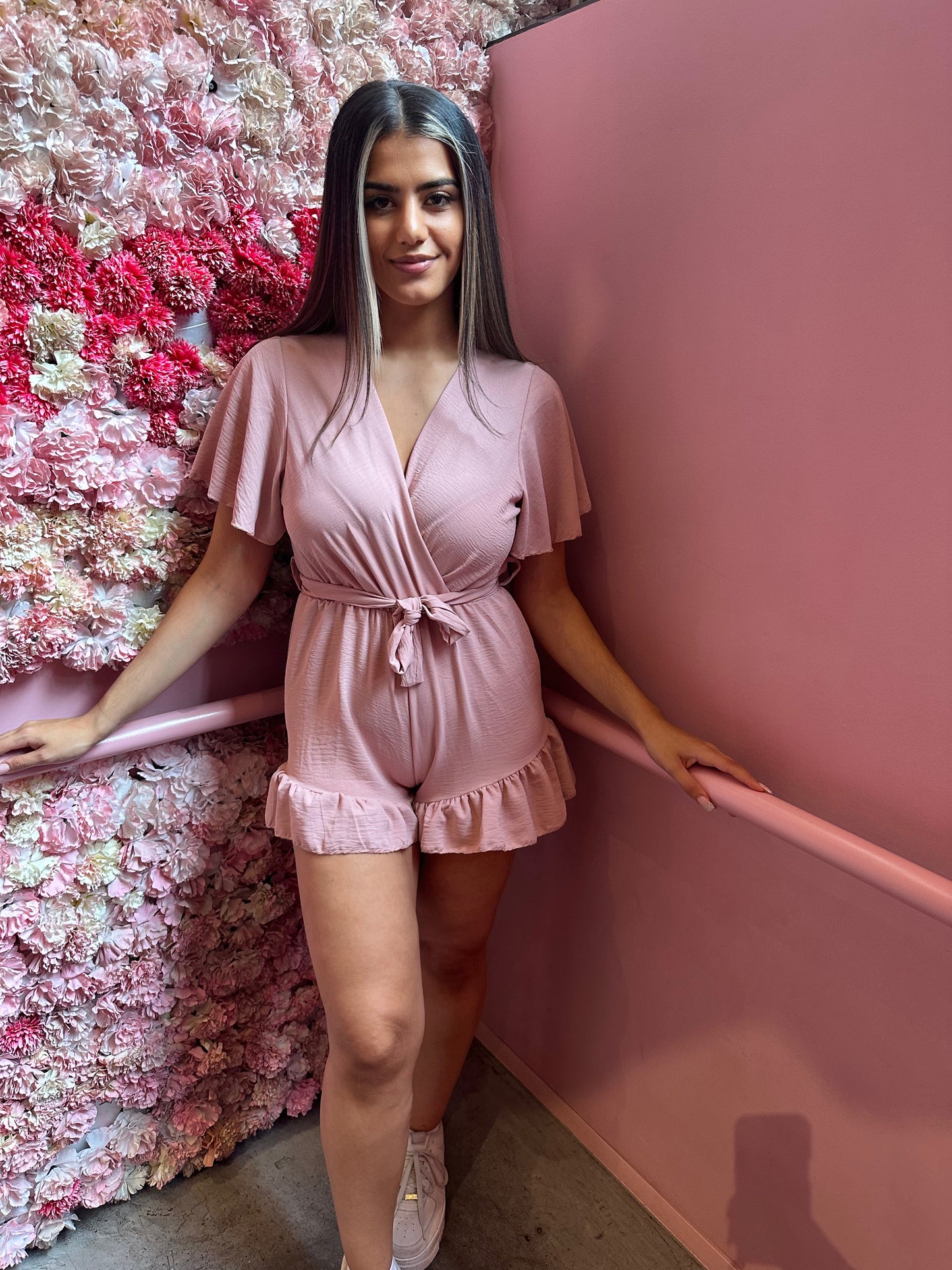 THEA PLAYSUIT - PINK